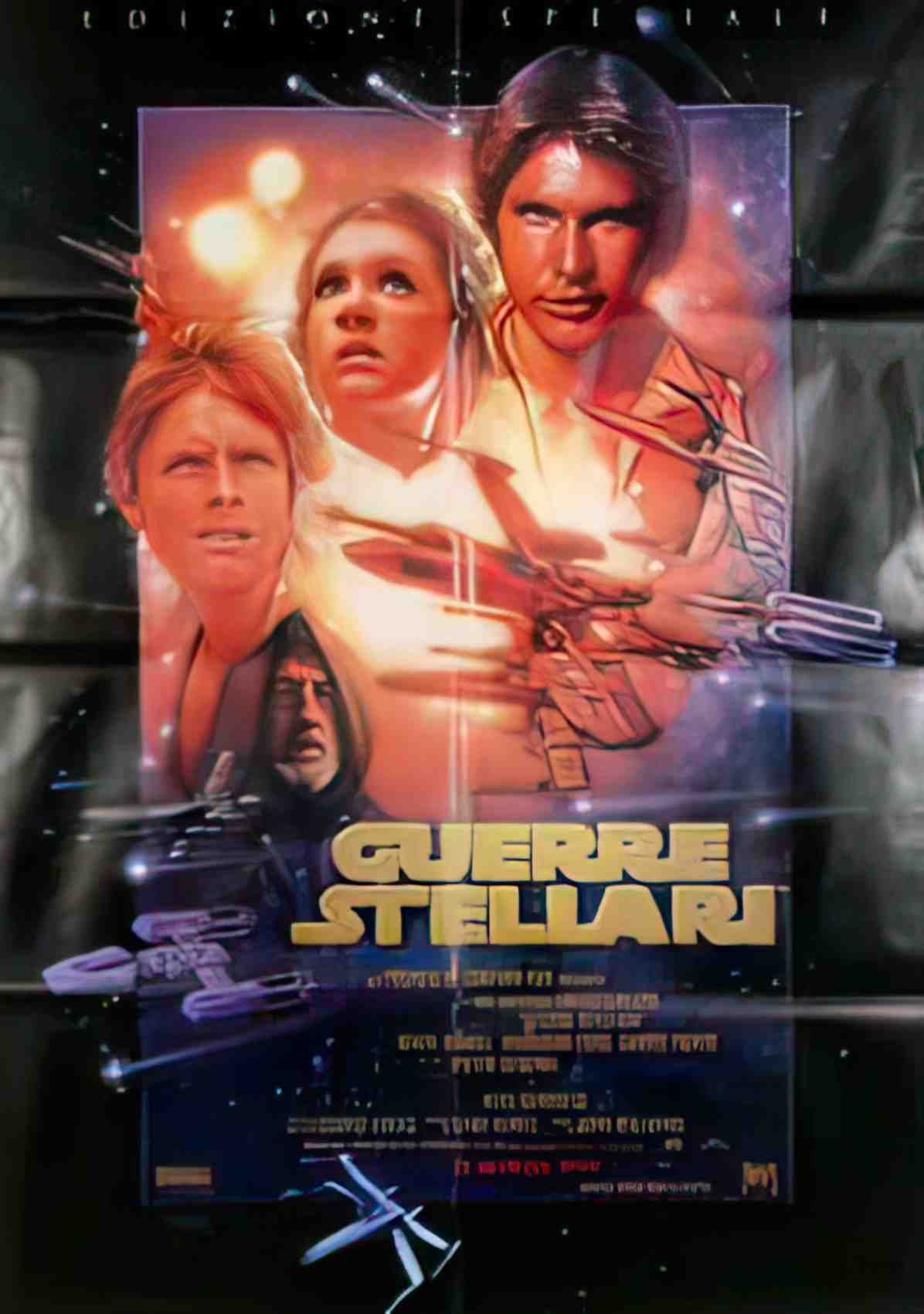 star wars SP I ital Advert A4 Photo Print