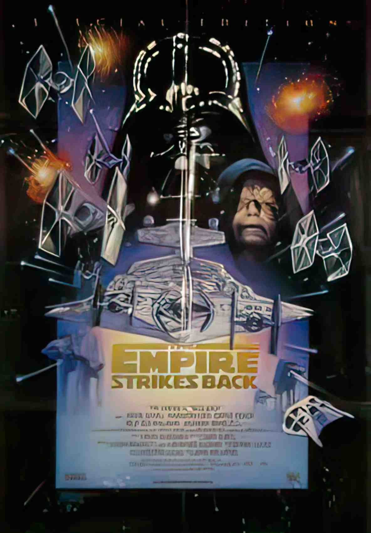 star wars SP II us 1sh Advert A4 Photo Print