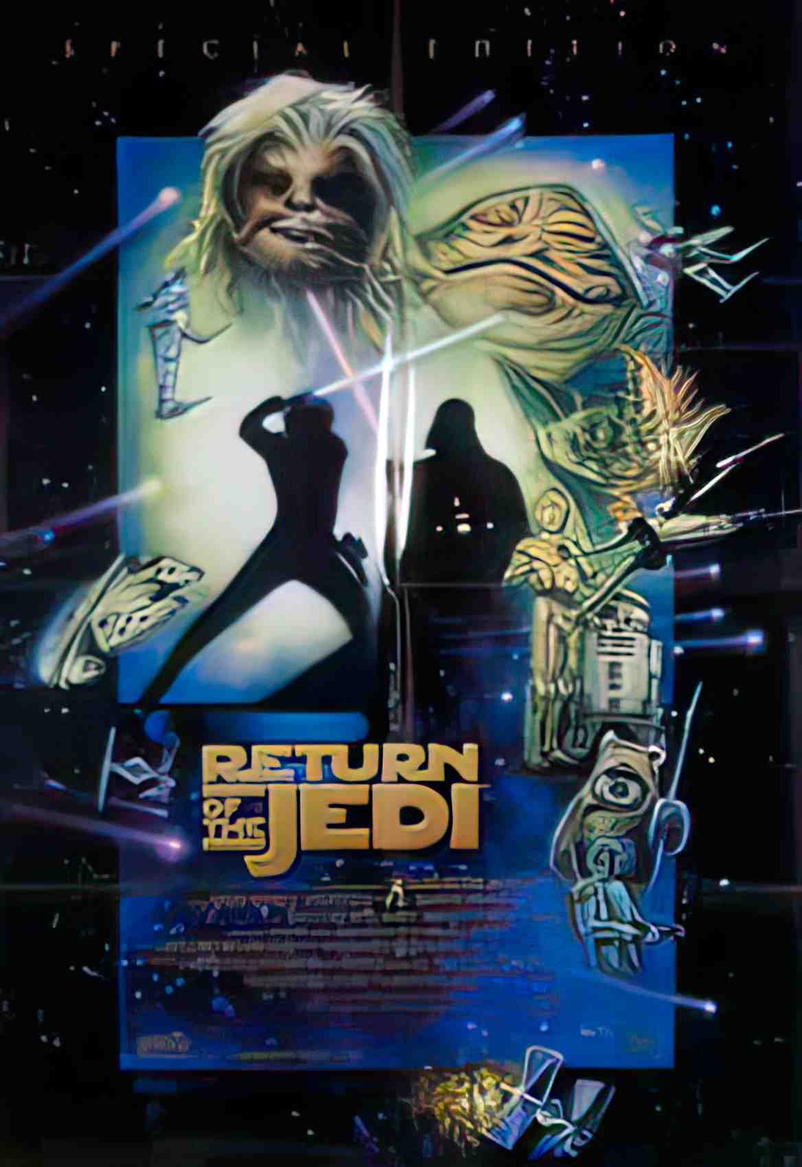 star wars SP III us 1sh Advert A4 Photo Print