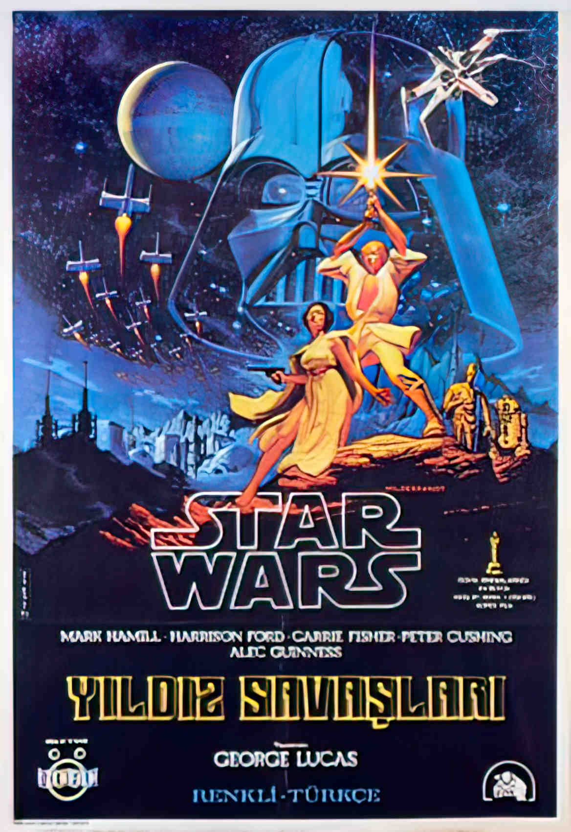 star wars turkish 1sh Advert A4 Photo Print