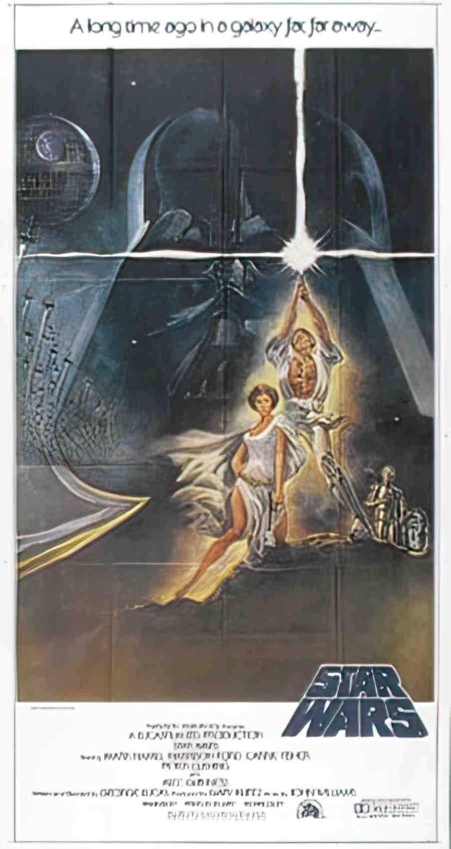 star wars us 3sh Advert A4 Photo Print