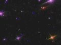 starfield nebula spike1980s 1990s A4 Photo Print