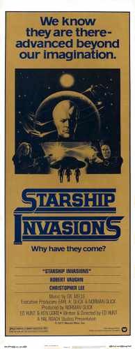 starship invasions  02 film star poster A4 Photo Print