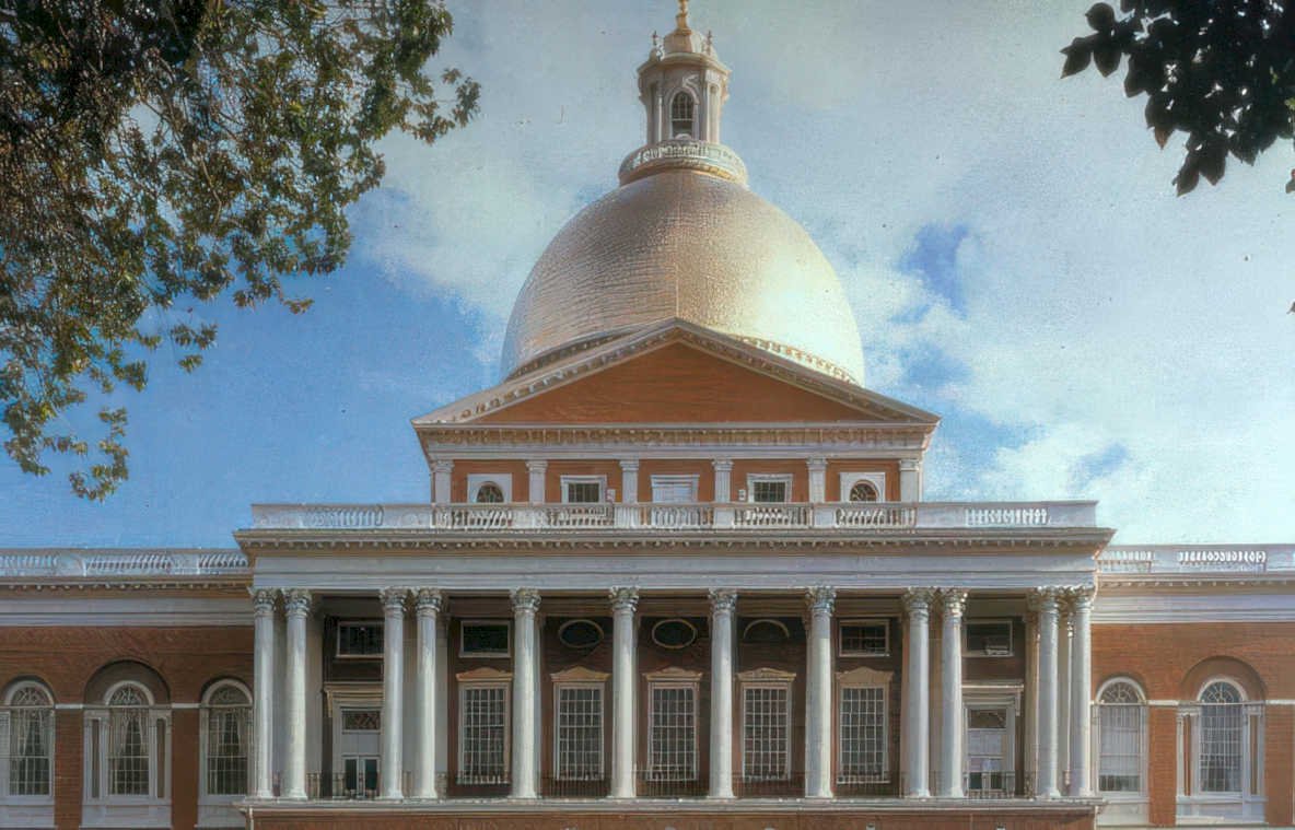 state house columbia Vintage A4 Photo Print