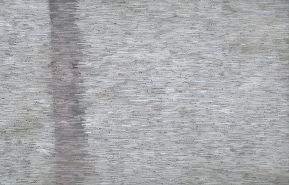 static broadcast interference Vintage A4 Photo Print