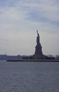 statue liberty ellis 1 1980s 1990s A4 Photo Print