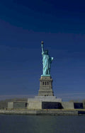 statue liberty sky 1 1980s 1990s A4 Photo Print