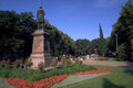statue pedestal park 1980s 1990s A4 Photo Print