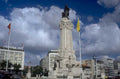statue plaza lisbon 1980s 1990s A4 Photo Print
