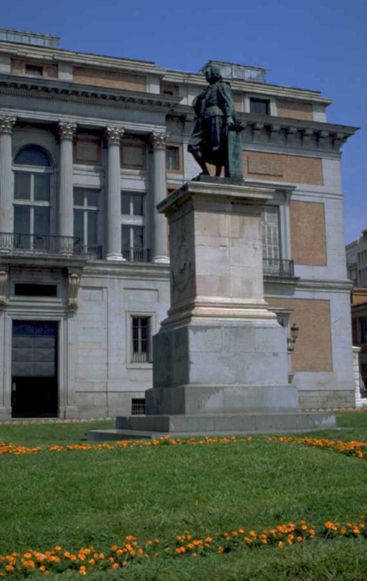 statue plaza madrid 1980s 1990s A4 Photo Print