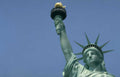 statue torch pigeon Vintage A4 Photo Print