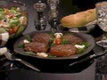 steak dinner table1980s 1990s A4 Photo Print