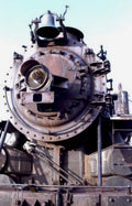 steam locomotive view
