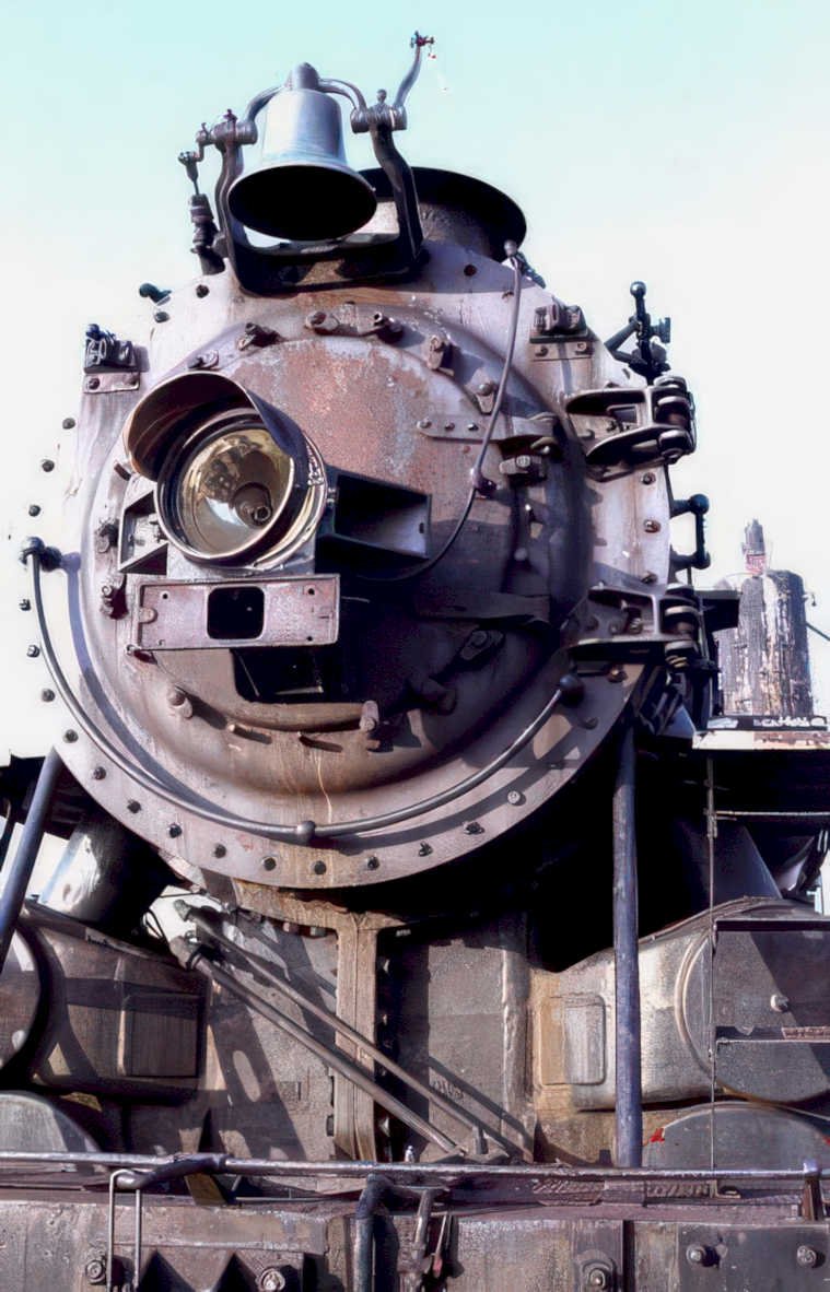steam locomotive view