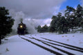 steam train snow 1980s 1990s A4 Photo Print