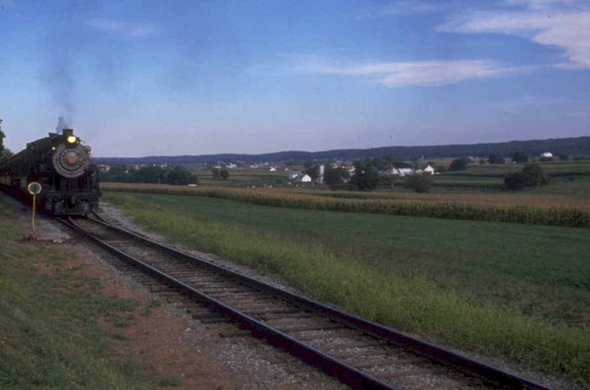 steam train track 1980s 1990s A4 Photo Print