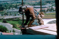 steel beam welding1980s 1990s A4 Photo Print