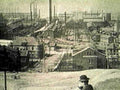 steel mill pittsburgh1980s 1990s A4 Photo Print