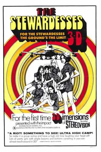 stewardesses  01 film star poster A4 Photo Print