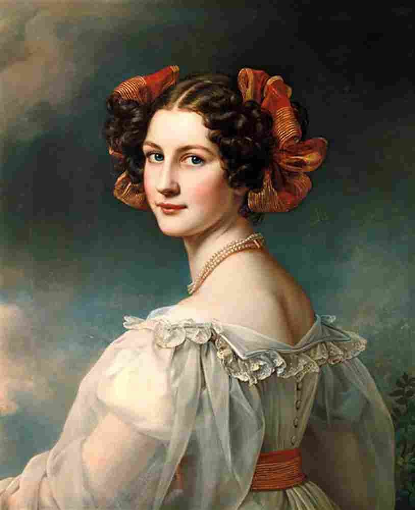 stieler auguste hilbe Art A4 Photo Print
