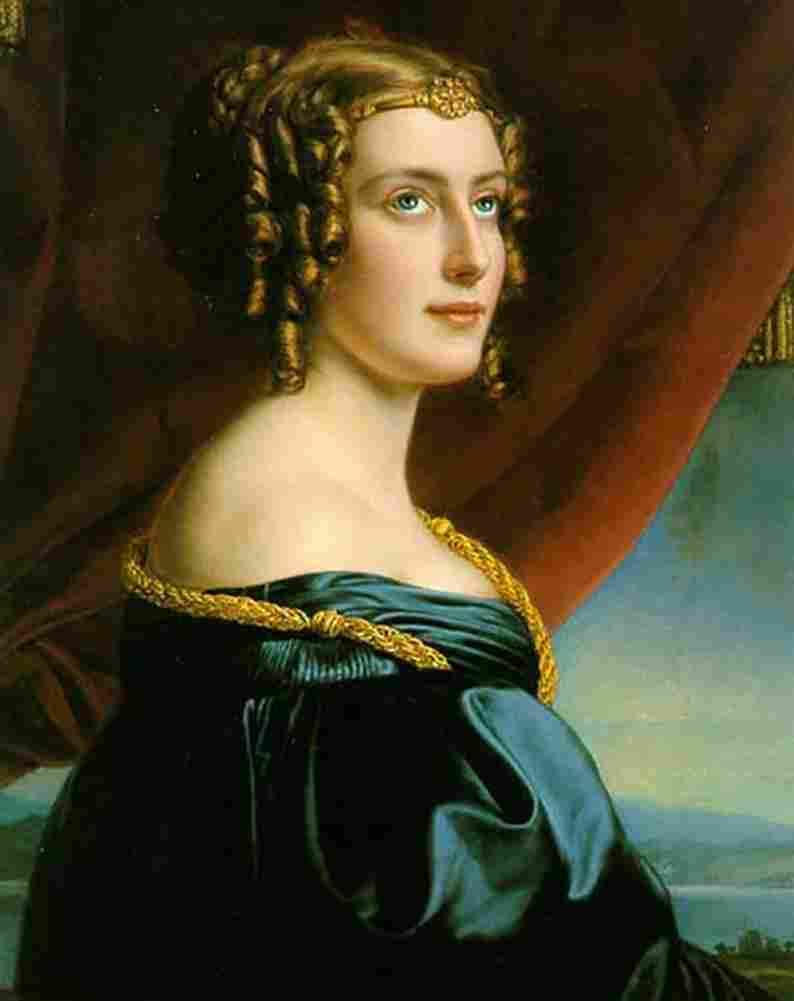 stieler lady jane elizabeth digby Art A4 Photo Print
