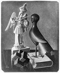 still life mc escher 1943 A4 Photo Print