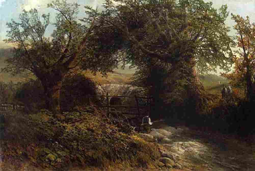 stokes Anglers on the Stream Bank Art A4 Photo Print