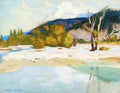 stokes Creek in South France Art A4 Photo Print