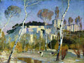 stokes Palace of the Popes at Avignon Art A4 Photo Print