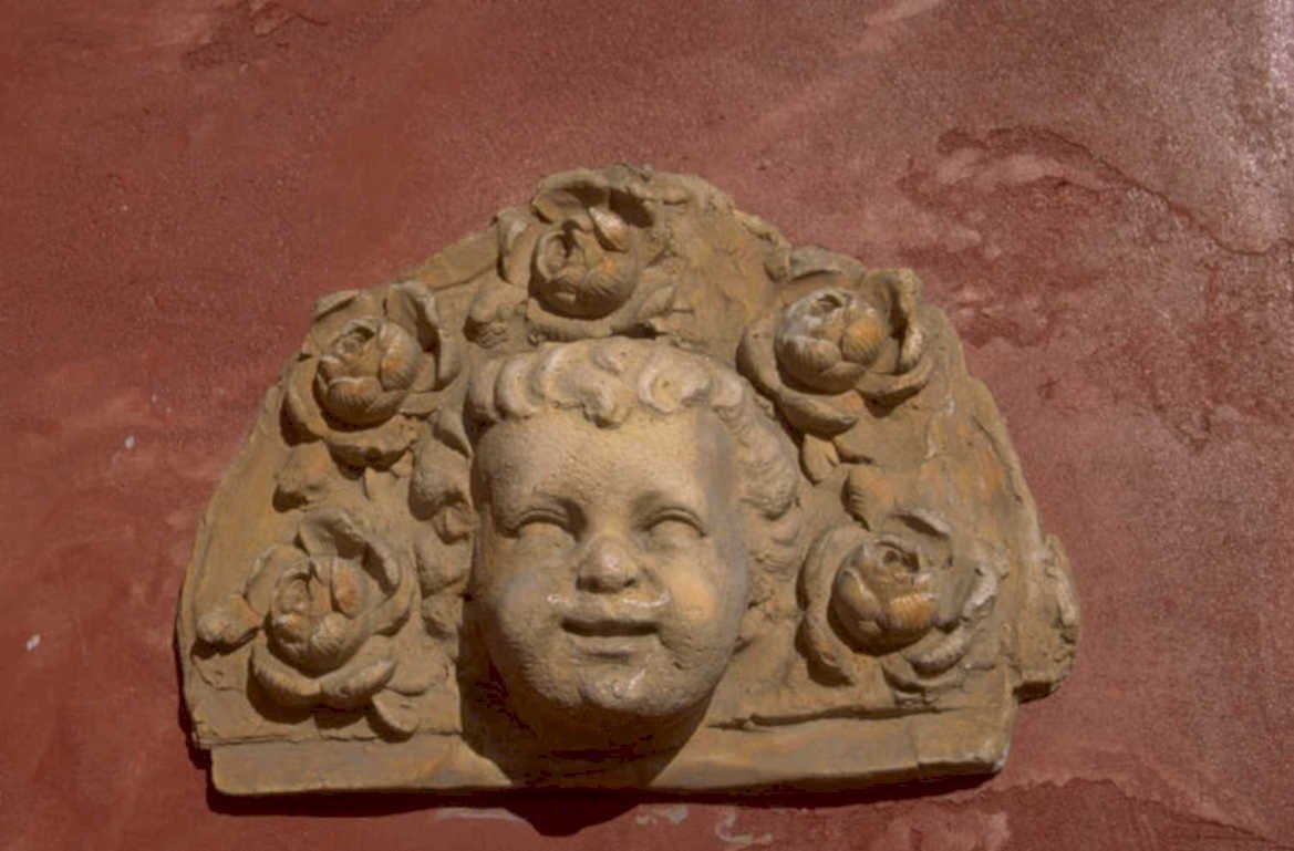 stone angel face 1980s 1990s A4 Photo Print
