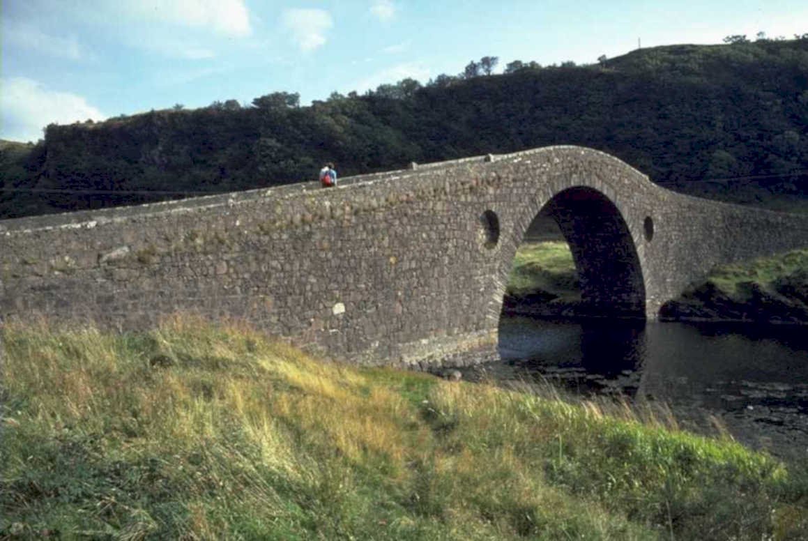 stone arch bridge 1980s 1990s A4 Photo Print 43