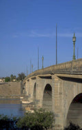 stone arch bridge 1980s 1990s A4 Photo Print