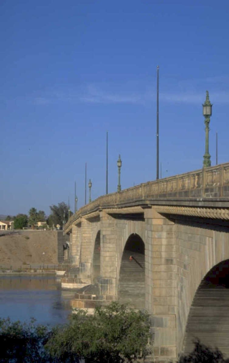 stone arch bridge 1980s 1990s A4 Photo Print