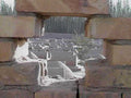 stone arch cemetery1980s 1990s A4 Photo Print