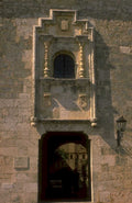 stone archway chamula 1980s 1990s A4 Photo Print