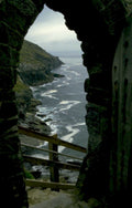 stone archway coast 1980s 1990s A4 Photo Print