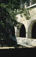 stone archway monastery Vintage A4 Photo Print