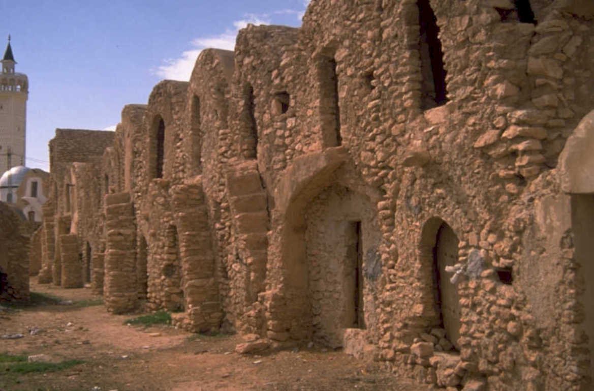 stone archway ruins 1980s 1990s A4 Photo Print