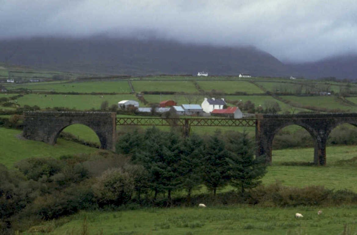 stone bridge sheep 1980s 1990s A4 Photo Print
