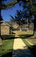 stone building landscape 1980s 1990s A4 Photo Print