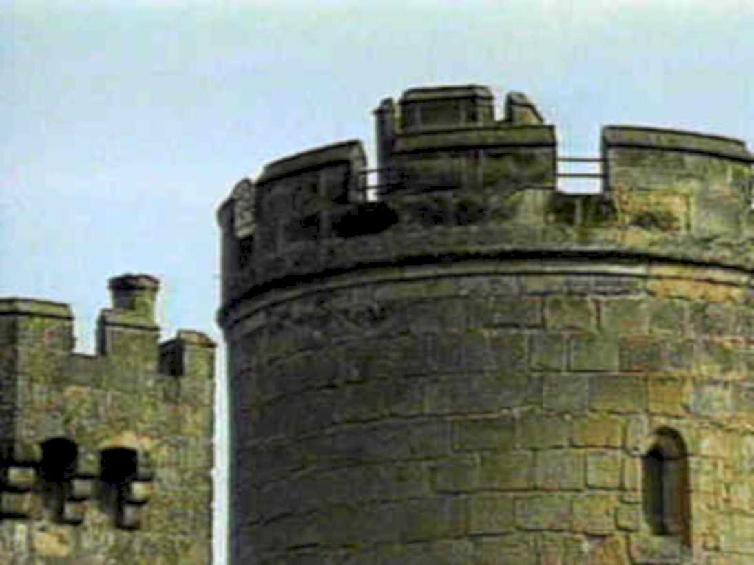 stone castle tower1980s 1990s A4 Photo Print