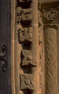 stone column capital 1980s 1990s A4 Photo Print