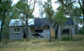 stone cottage texas Vintage A4 Photo Print
