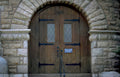 stone door 1401 Vintage A4 Photo Print