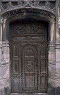 stone doorway wood 1980s 1990s A4 Photo Print