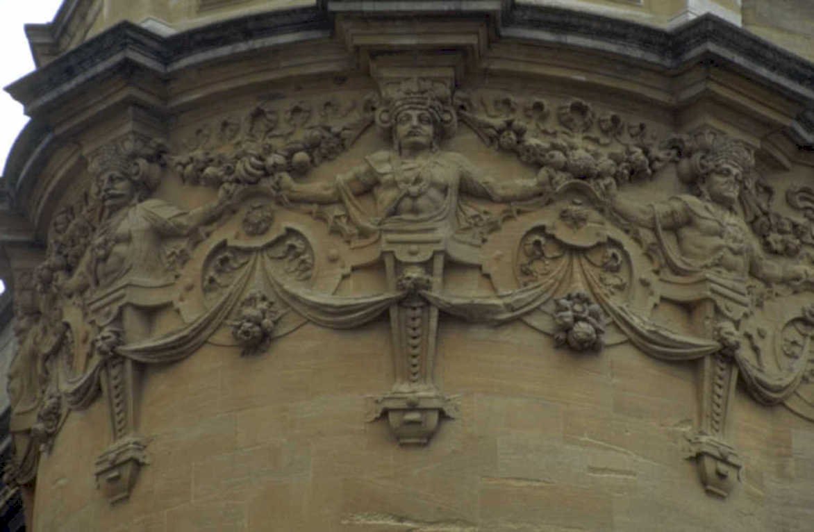 stone facade baroque 1980s 1990s A4 Photo Print