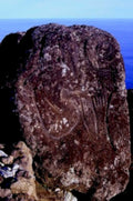 stone fish basalt1980s 1990s A4 Photo Print