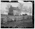 stone house gettysburg Vintage world war A4 Photo Print