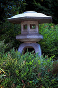 stone lantern garden1980s 1990s A4 Photo Print
