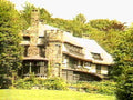 stone mansion estate1980s 1990s A4 Photo Print